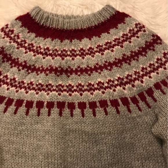 homemade/ handmade vintage sweater. Women’s size L. Unisex. - Picture 2 of 4